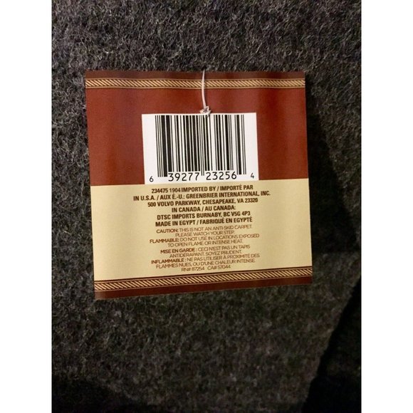 4 Small Door Mats Area Rugs Dark Grey Gray Black Reversible Floor Shoe Pet 24x16 - Picture 5 of 5